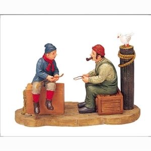 Lemax Learning To The Knots Christmas Village Figurine